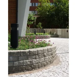 Muurikivi Rudus Muurikko päätypari 100 mm sileä harmaa