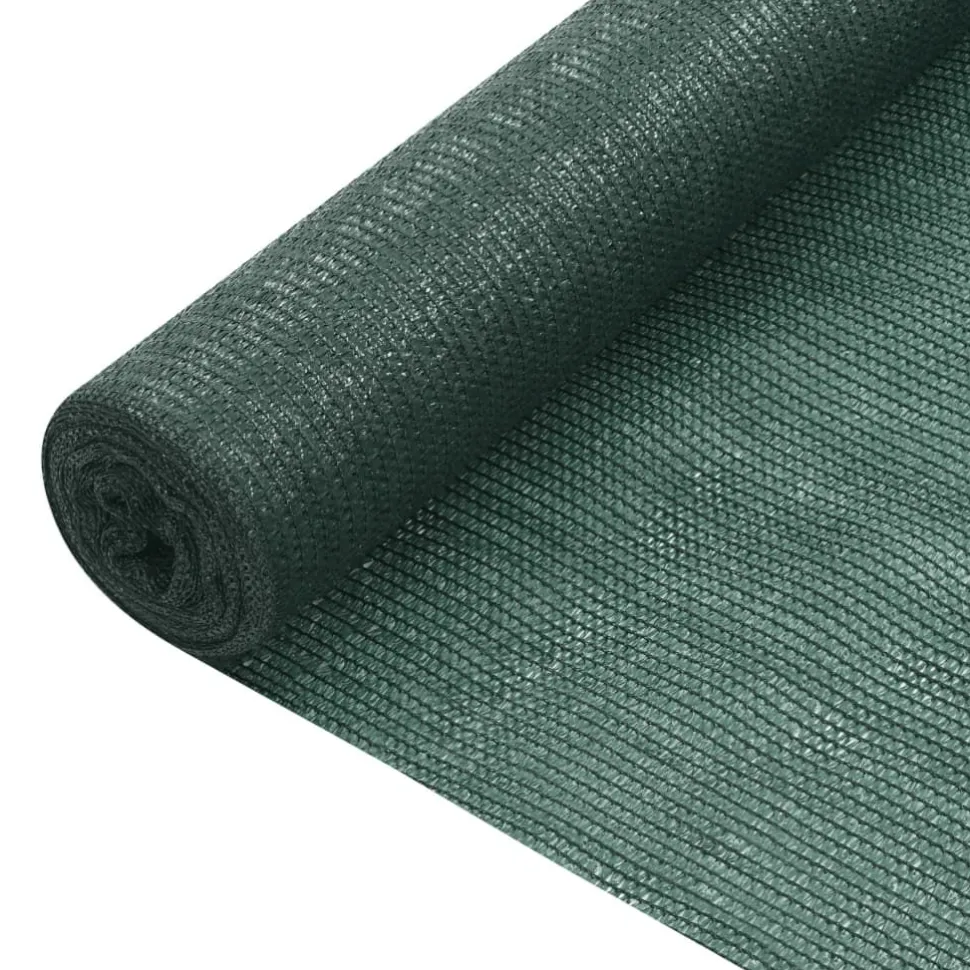 Näkösuoja vihreä 2x10 m HDPE 75 g/m² (49383)