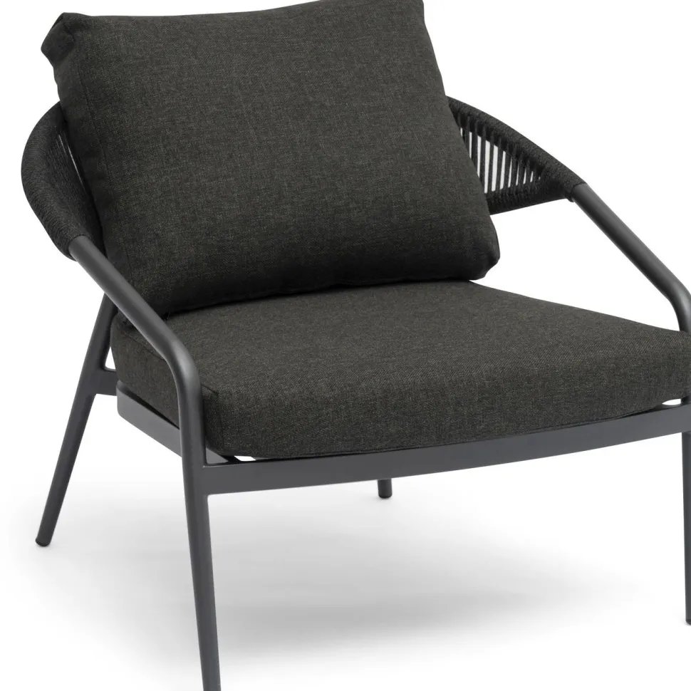 Nojatuoli ulos Hillerstorp Ekeryd, harmaa 2kpl/pkt