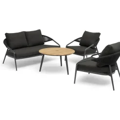 Nojatuoli ulos Hillerstorp Ekeryd, harmaa 2kpl/pkt