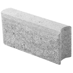 Nurmikon reunakivi Lakka 300x135x80 mm harmaa