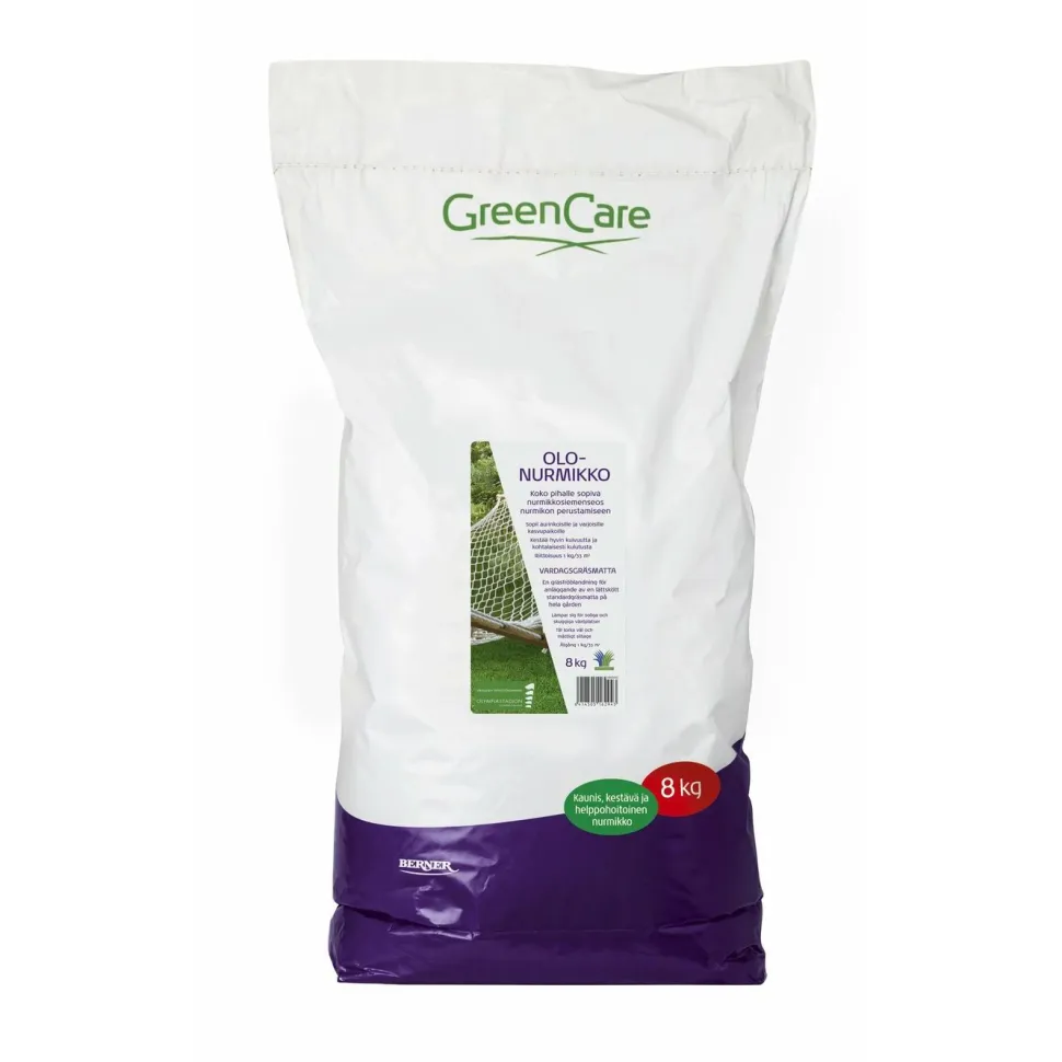 Nurmikonsiemen GreenCare Olonurmikko 8kg
