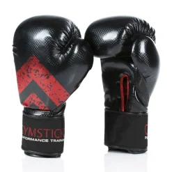 Nyrkkeilyhanskat Gymstick 14 oz tarrakiinnitys musta/punainen