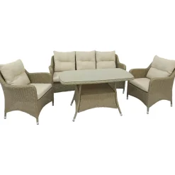 Oleskeluryhmä Baltic Garden Bristol, 3+1+1-istuttava, beige