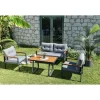 Oleskeluryhmä Linento Garden Tivoli, 4-istuttava, harmaa