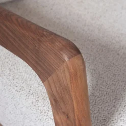 Oleskeluryhmä Linento Garden Walnut, 4-istuttava, kerma