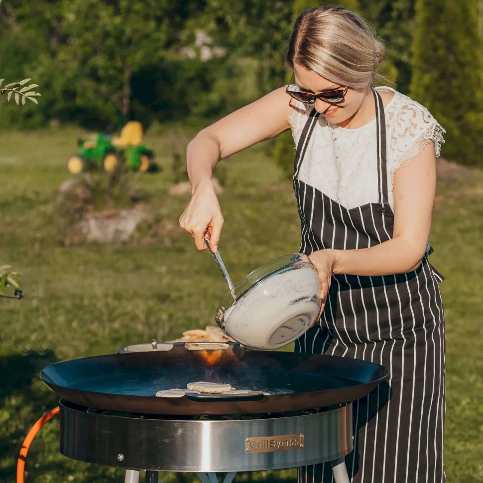 Paellasetti GrillSymbol Expert-720 Ø72 cm B-500 kaasupoltin säädinletkusetti