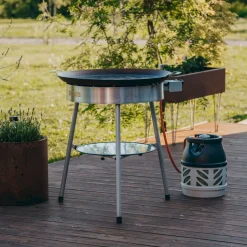 Paellasetti GrillSymbol Expert-720 Ø72 cm B-500 kaasupoltin säädinletkusetti