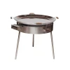 Paellasetti GrillSymbol PRO-960-INOX Ø 96 cm B-600 kaasupoltin säädinletkusetti teräs