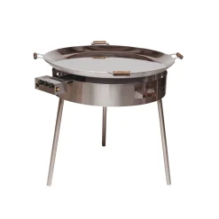 Paellasetti GrillSymbol PRO-960-INOX Ø 96 cm B-600 kaasupoltin säädinletkusetti teräs