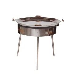Paellasetti GrillSymbol PRO-960-INOX Ø 96 cm B-600 kaasupoltin säädinletkusetti teräs