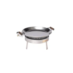 Paellasetti GrillSymbol PRO-460-INOX Ø 46 cm D-300 kaasupoltin säädinletkusetti teräs