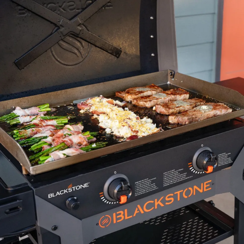 Parilagrilli Blackstone 28'' Omnivore Iron Forge, kaasu, 2 poltinta