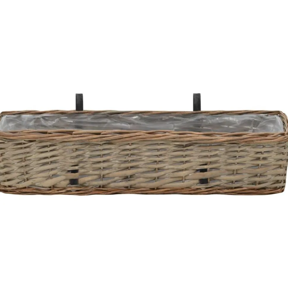 Parveke kukkalaatikko 2 kpl paju pe-vuori 60 cm