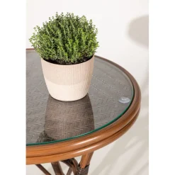 Parvekepöytä Venture Home Sagres, ø60cm, ruskea