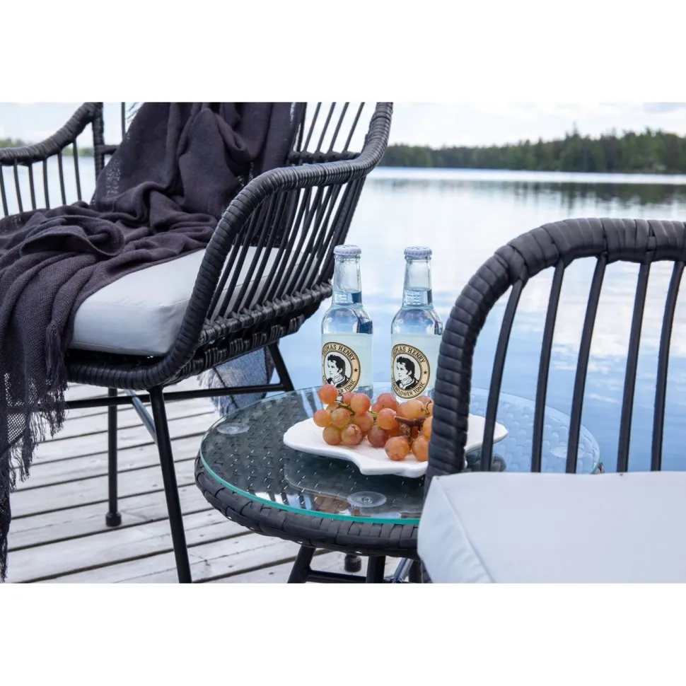 Parvekeryhmä Venture Home Viga, musta