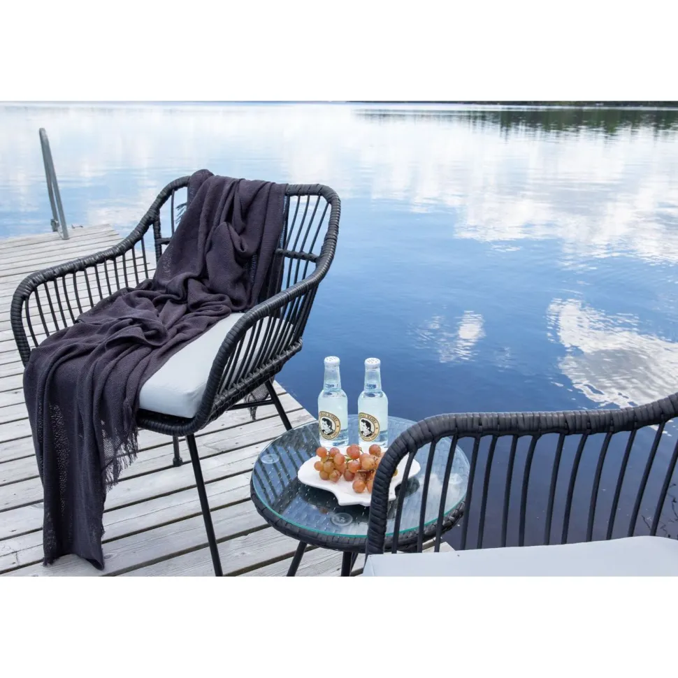 Parvekeryhmä Venture Home Viga, musta