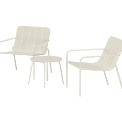 Parvekesetti Venture Home Minos, ø50cm, 2-istuttava, beige