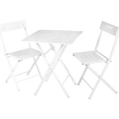 Parvekesetti Linento Garden Bistro Set 5, kokoontaittuva, vihreä