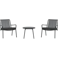 Parvekesetti Venture Home Mykonos, ø50cm, 2-istuttava, beige