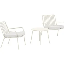Parvekesetti Venture Home Mykonos, ø50cm, 2-istuttava, beige