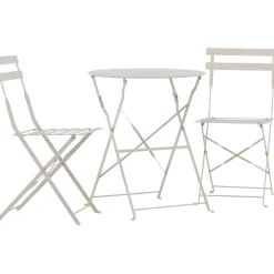 Parvekesetti Venture Home Tao, ø60cm pöytä + tuolit, vaaleansininen