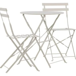 Parvekesetti Venture Home Tao, ø60cm pöytä + tuolit, vaaleansininen