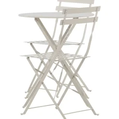 Parvekesetti Venture Home Tao, ø60cm pöytä + tuolit, vaaleansininen