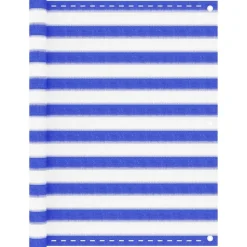 Parvekkeen sivusuoja, HDPE, eri kokoja ja värejä
