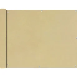 Parvekkeen suoja 75x300 cm Oxford-kangas musta