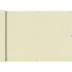 Parvekkeen suoja 75x300 cm Oxford-kangas musta