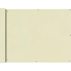 Parvekkeen suoja 75x300 cm Oxford-kangas musta