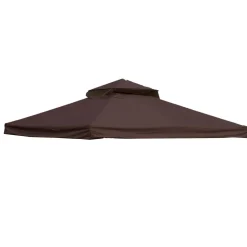 Paviljongin katto Home4you Legend 2,91x2,91 m ruskea