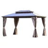 Paviljonki Home4you Sunset 300x400 cm ruskea