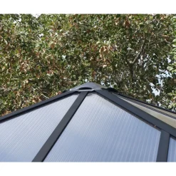 Paviljonki Palram-Canopia Palermo 3000 3 x 3 m 8,7 m² harmaa
