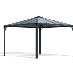 Paviljonki Palram-Canopia Palermo 3600 3,6 x 3,6 m 13 m² harmaa