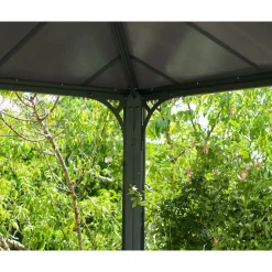 Paviljonki Palram-Canopia Palermo 3600 3,6 x 3,6 m 13 m² harmaa