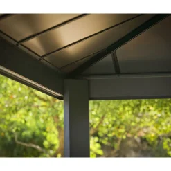 Paviljonki Palram-Canopia Dallas 6100, 3.6x6.1m, 12x20ft, harmaa