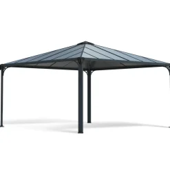 Paviljonki Palram-Canopia Palermo 4300 4,3 x 4,3 m 18,5 m² harmaa