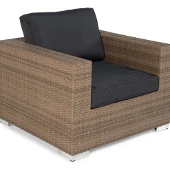 Pehmusteen päällinen Bahamas- nojatuoliin, tummanharmaa