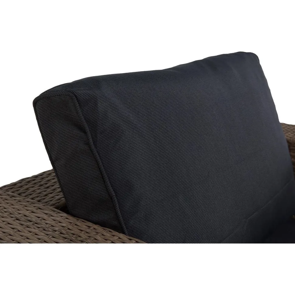 Pehmusteen päällinen Bahamas- nojatuoliin, tummanharmaa