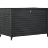 Pehmustelaatikko Venture Home Tiana, 150x100cm, musta