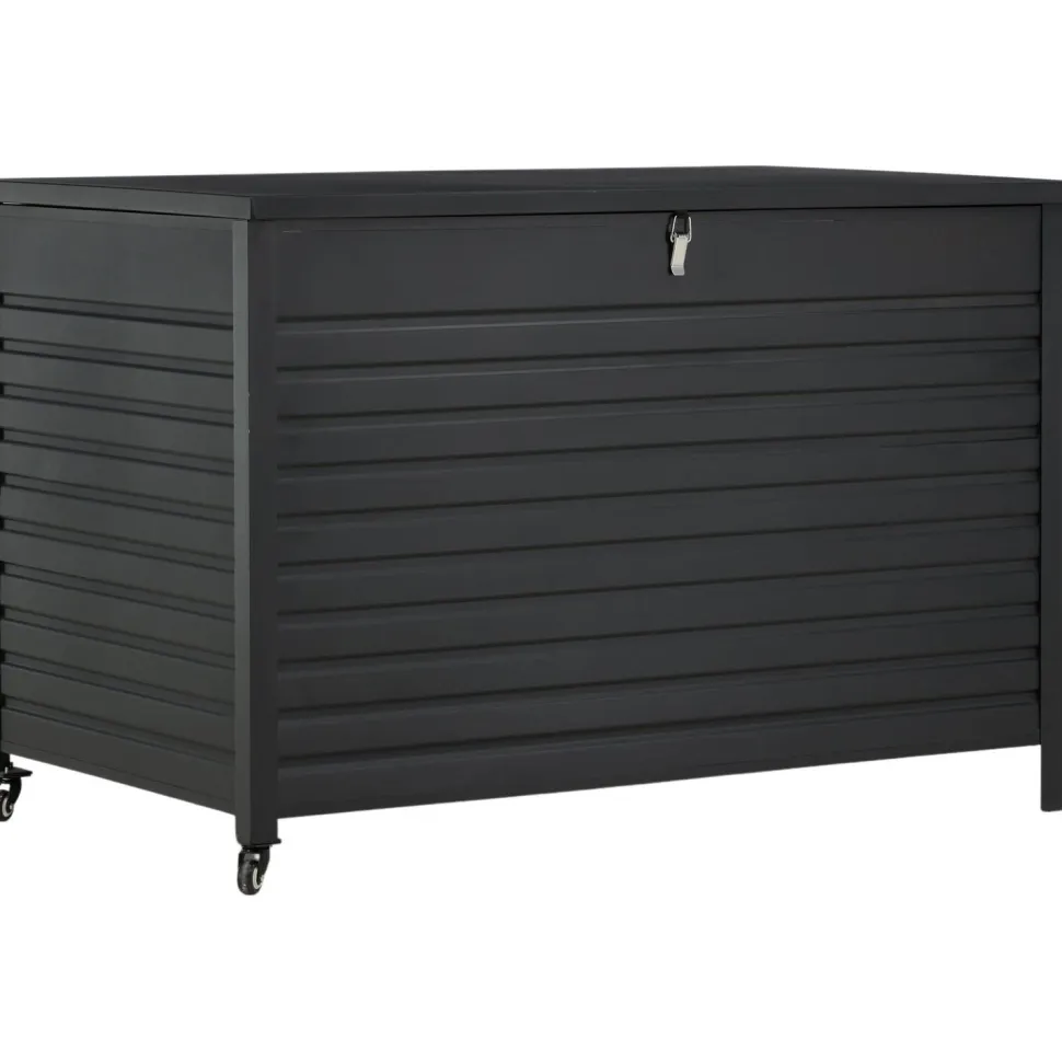 Pehmustelaatikko Venture Home Tiana, 150x100cm, musta