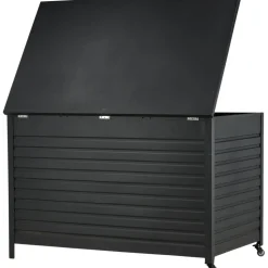 Pehmustelaatikko Venture Home Tiana, 150x100cm, musta