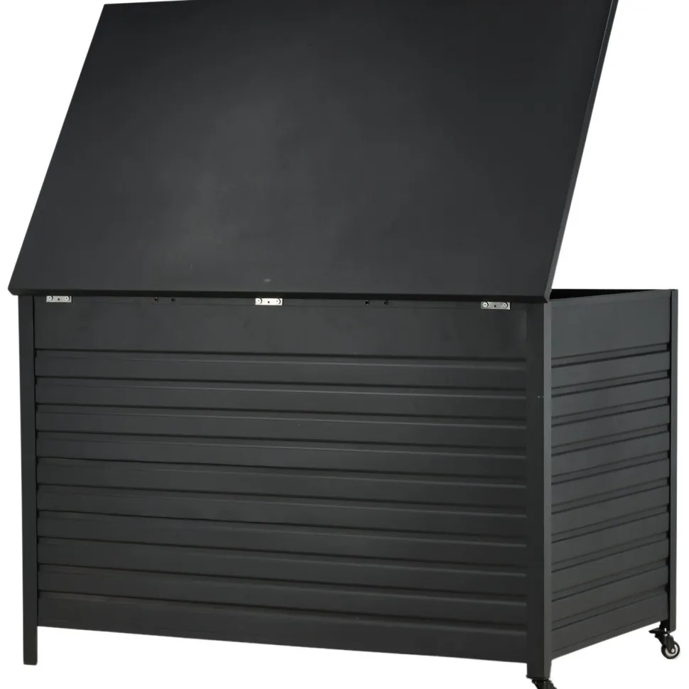 Pehmustelaatikko Venture Home Tiana, 150x100cm, musta
