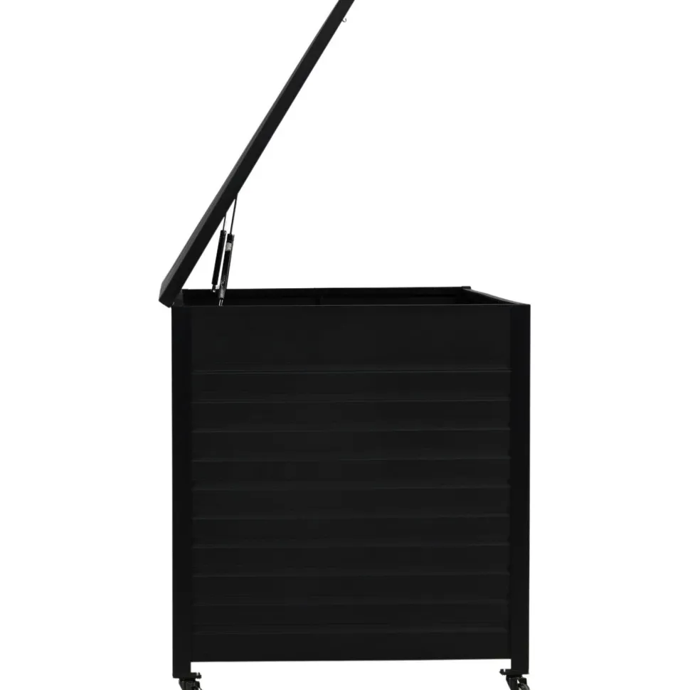 Pehmustelaatikko Venture Home Tiana, 150x100cm, musta
