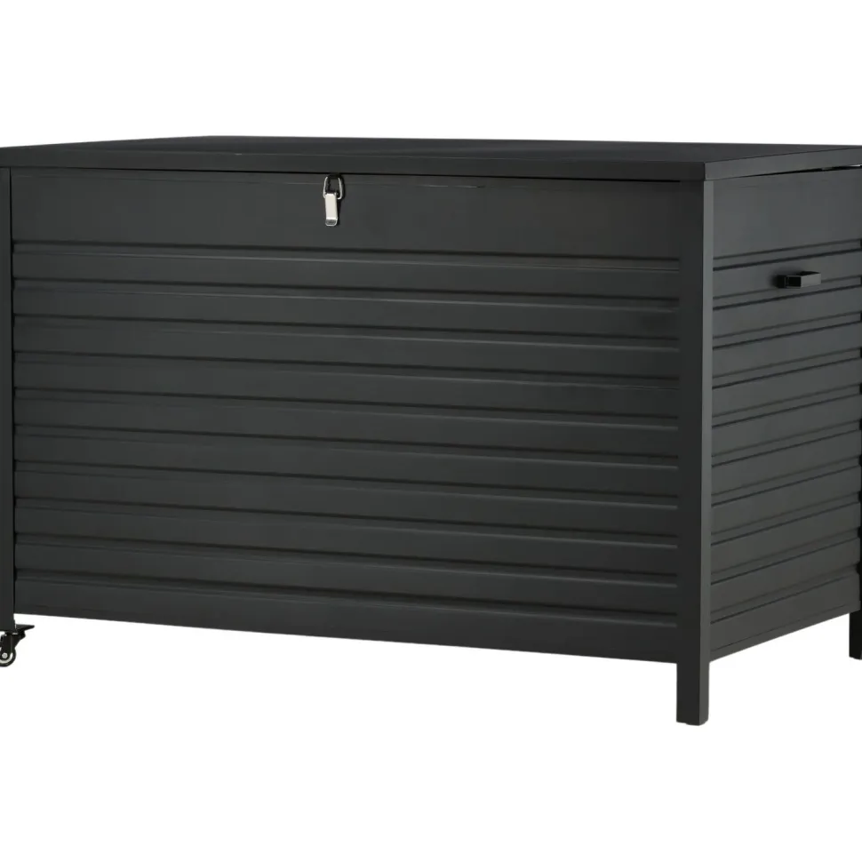 Pehmustelaatikko Venture Home Tiana, 150x100cm, musta