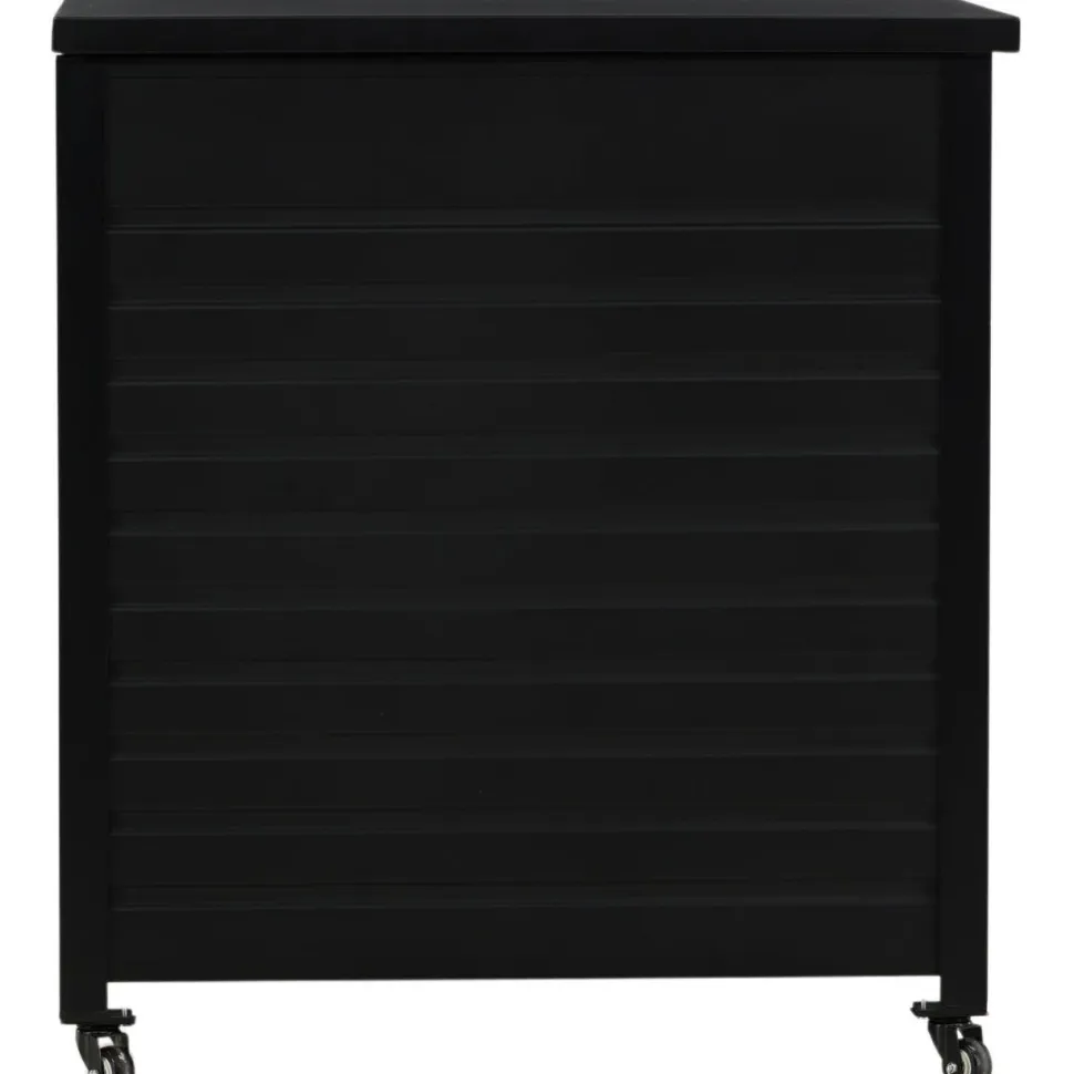 Pehmustelaatikko Venture Home Tiana, 150x100cm, musta