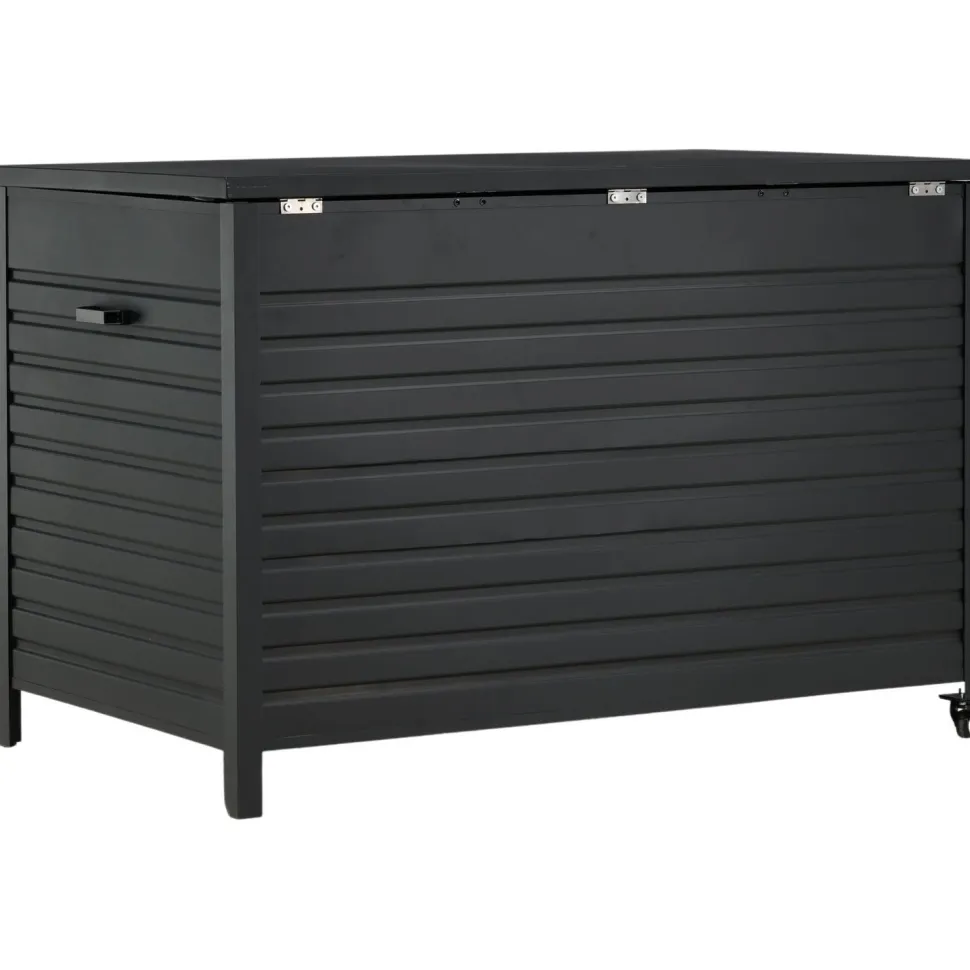 Pehmustelaatikko Venture Home Tiana, 150x100cm, musta