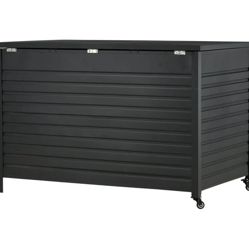 Pehmustelaatikko Venture Home Tiana, 150x100cm, musta
